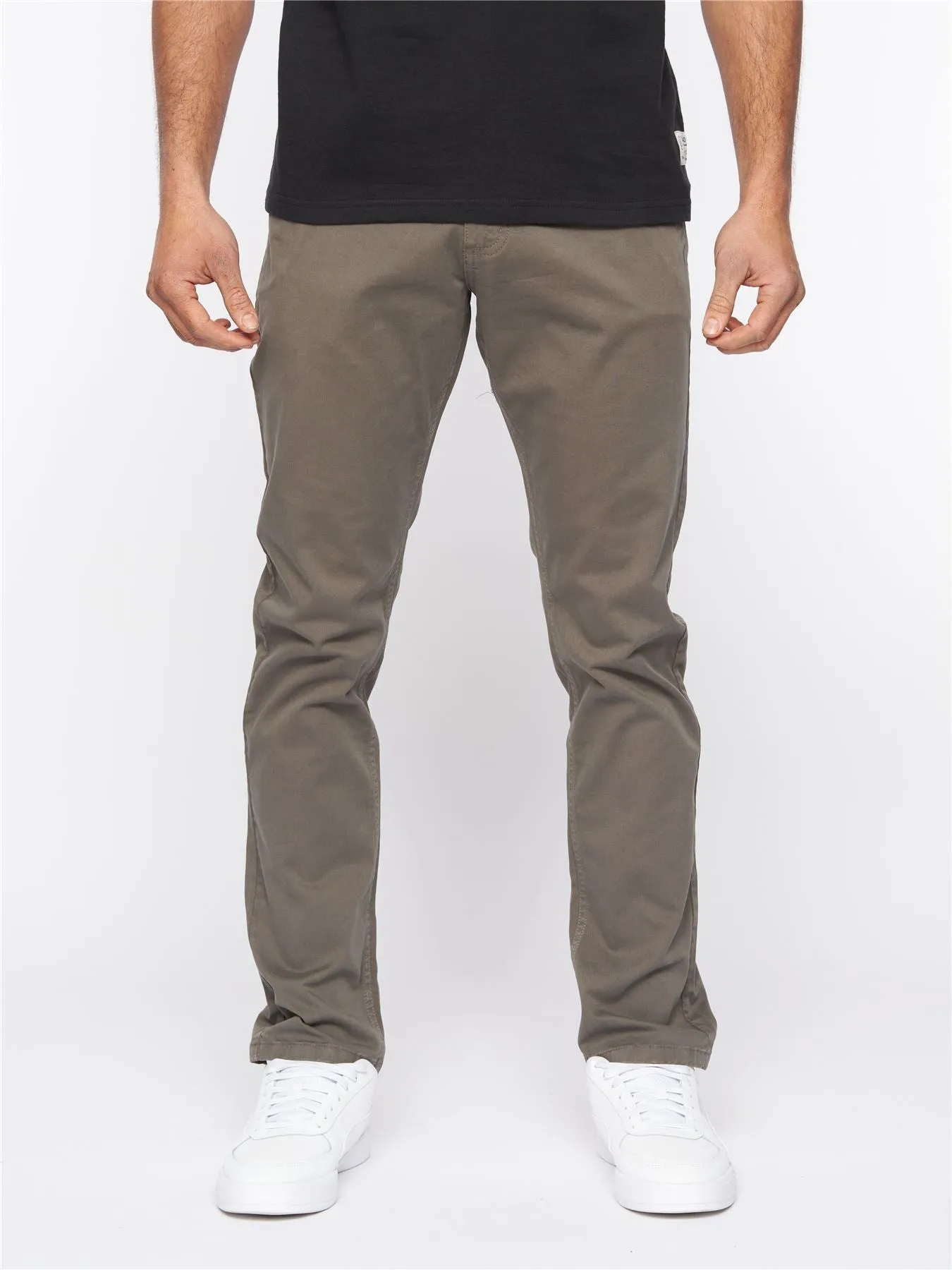 Mens Moretor Chinos Olive