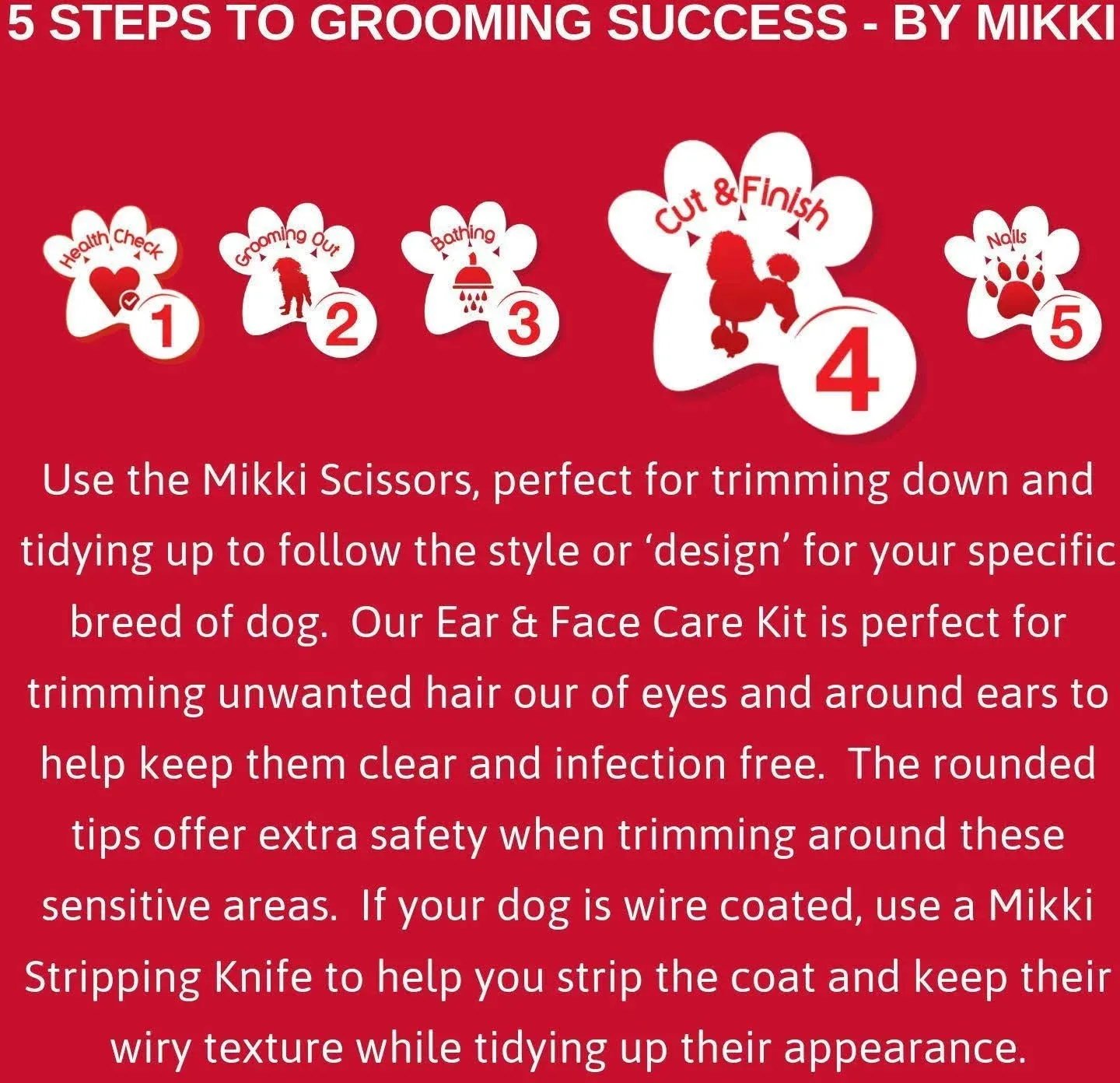 Mikki - Single Thinning Scissors For All Coat Types