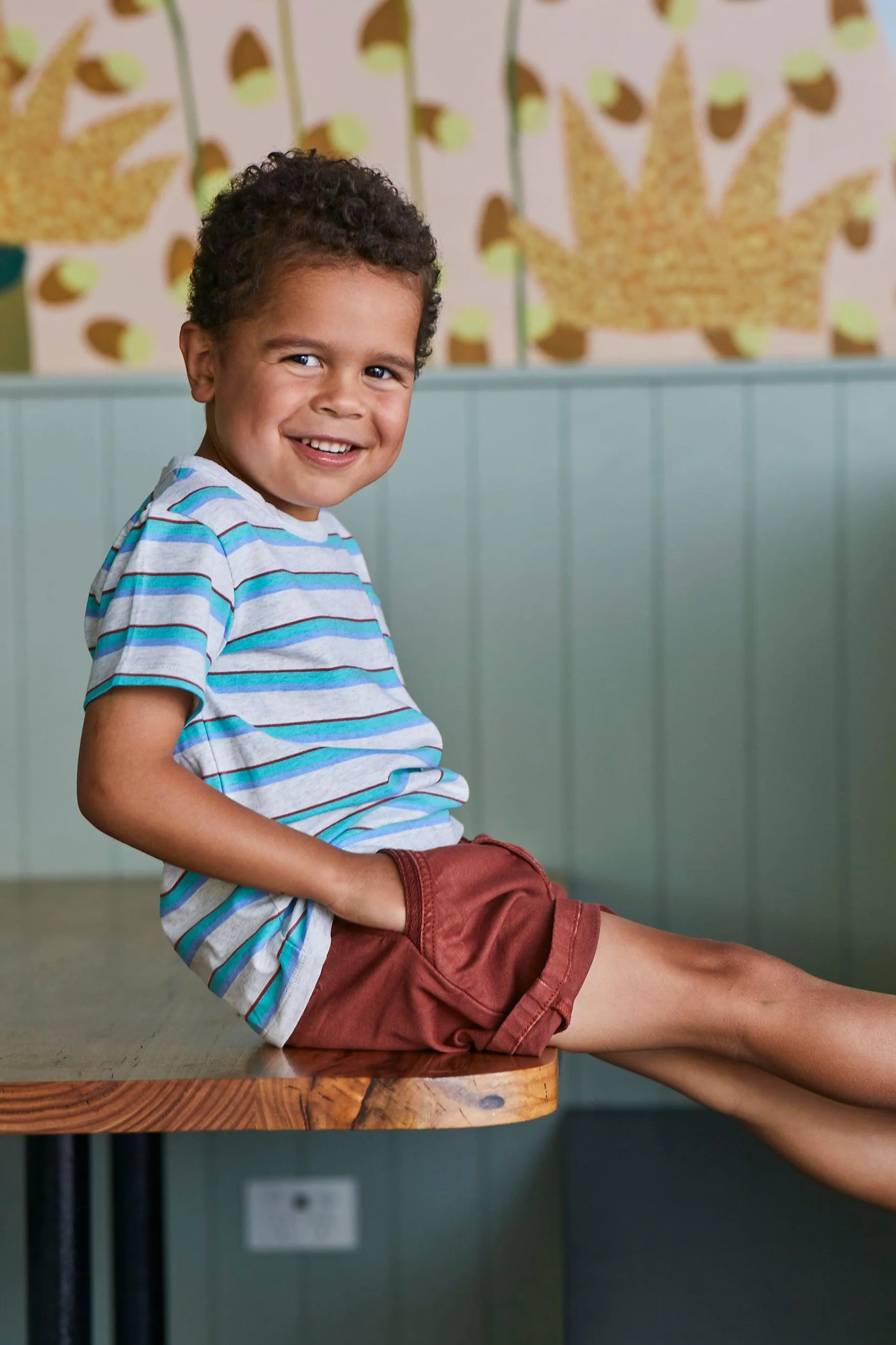 MILKY COPPER CHINO SHORT