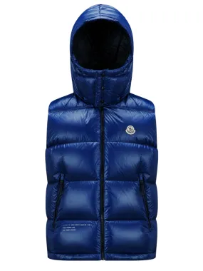 MONCLER GENIUS X 7 MONCLER FRGMT HIROSHI FUJIWARA Marsh Down Vest Blue