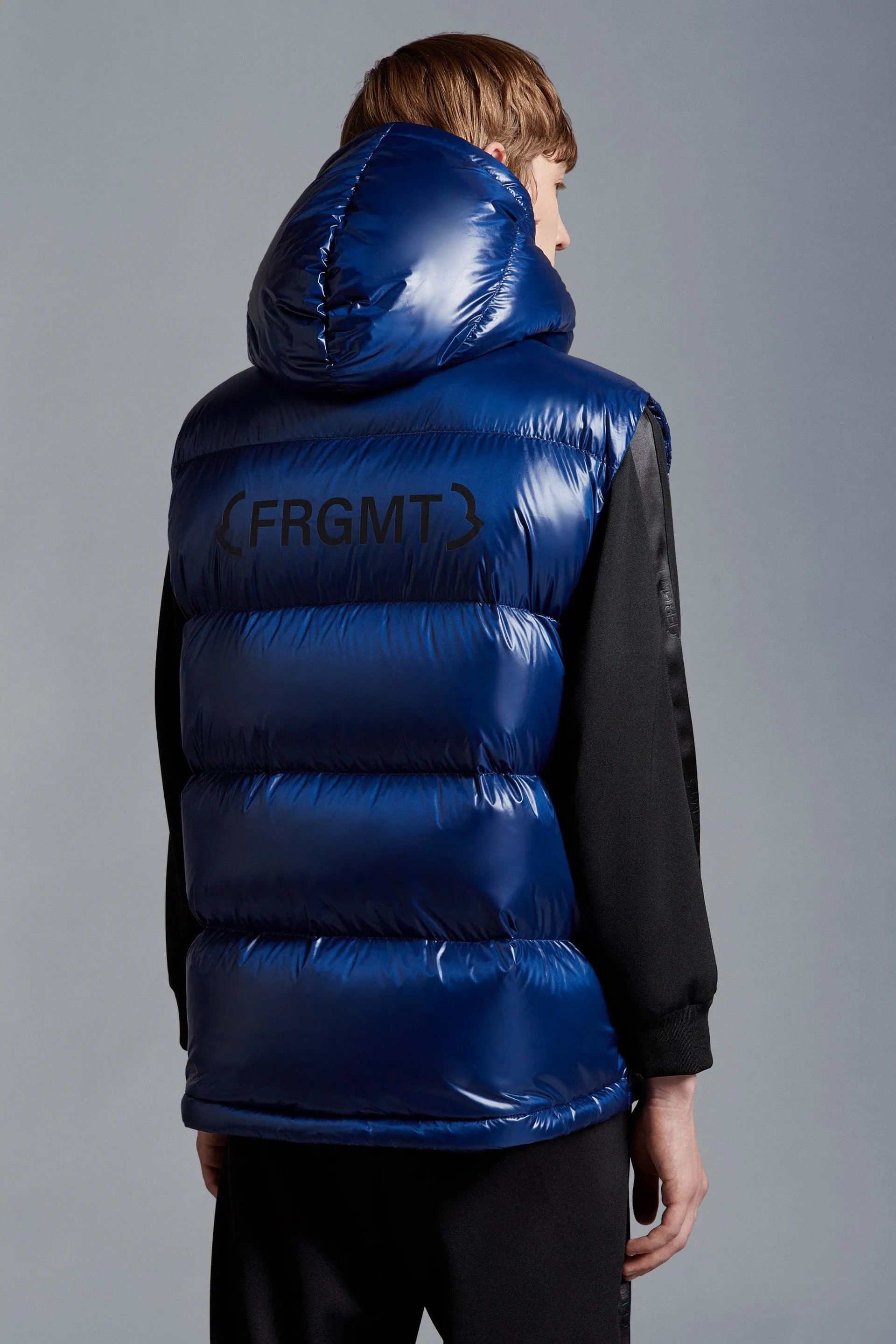 MONCLER GENIUS X 7 MONCLER FRGMT HIROSHI FUJIWARA Marsh Down Vest Blue