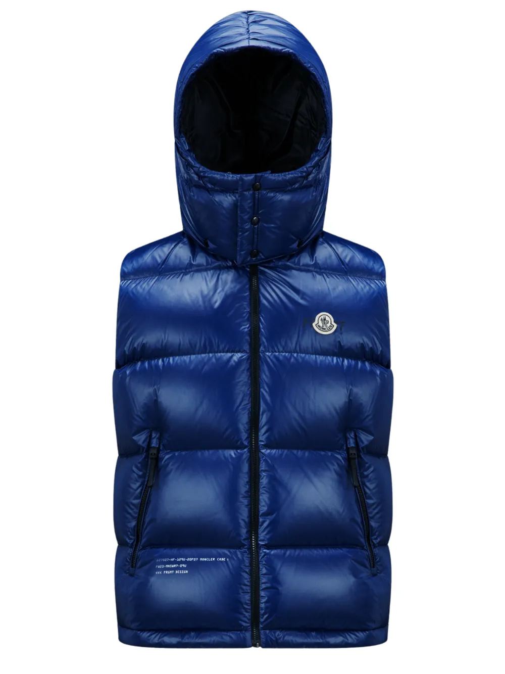 MONCLER GENIUS X 7 MONCLER FRGMT HIROSHI FUJIWARA Marsh Down Vest Blue