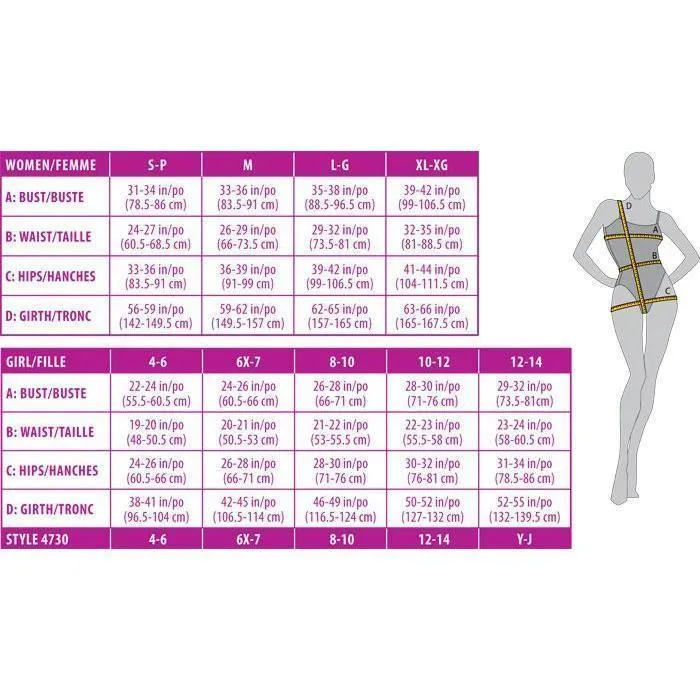 Mondor 11902 Thermal Bodysuits Black or Light Skin Tone with Back Zipper