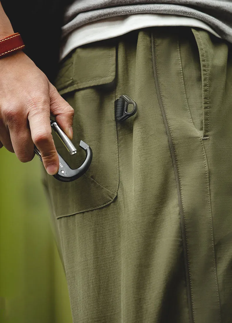 Mountain Function Adjustable Leg Loose Men's Trousers