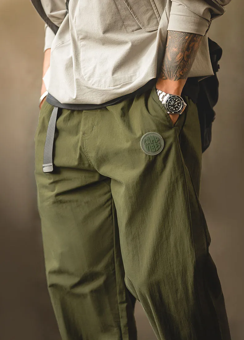 Mountain Function Adjustable Leg Loose Men's Trousers