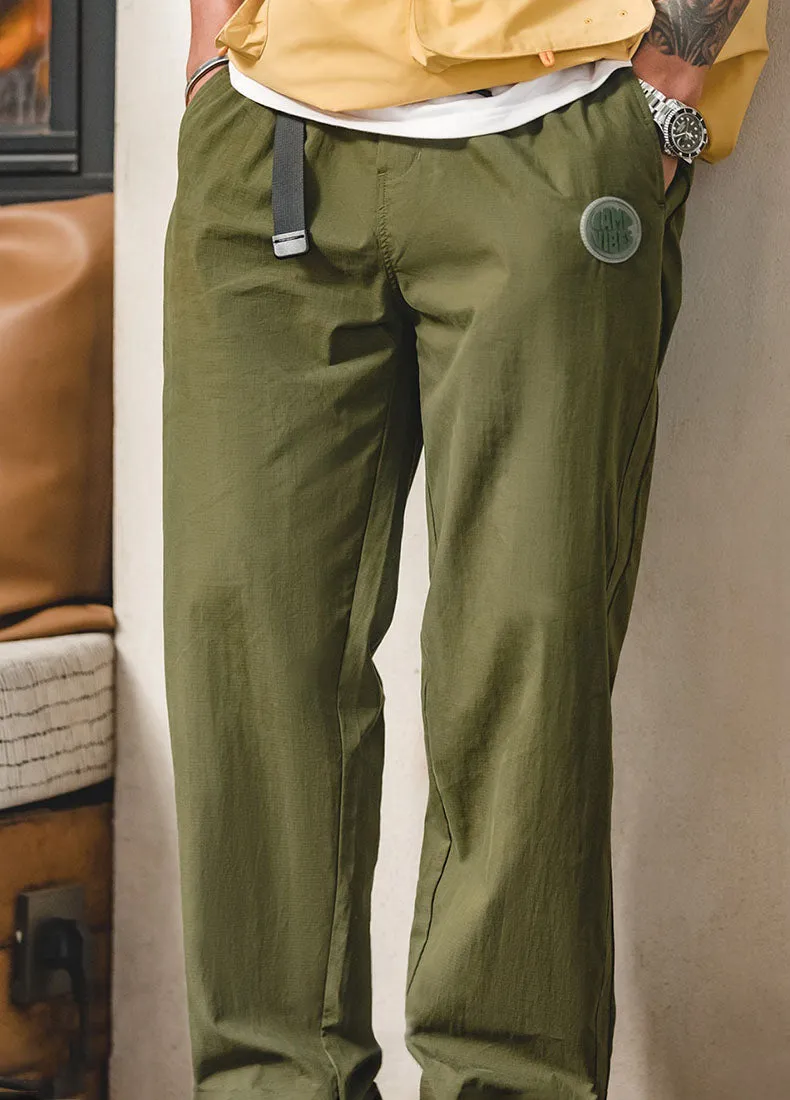 Mountain Function Adjustable Leg Loose Men's Trousers