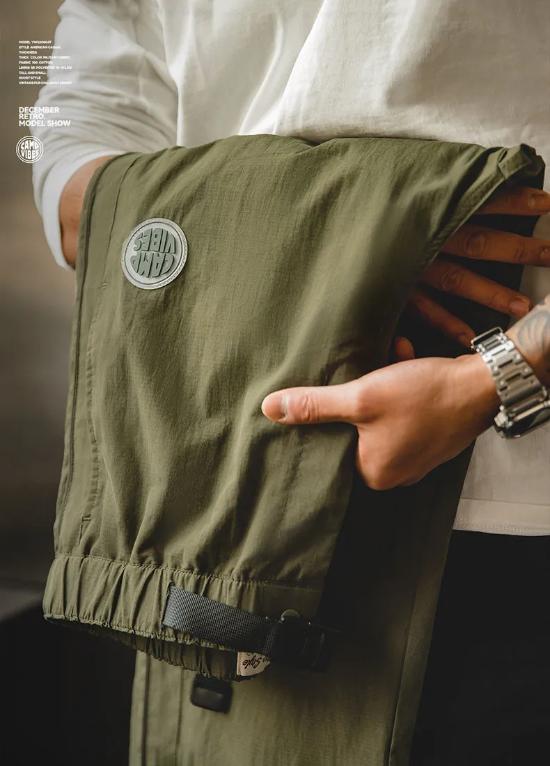 Mountain Function Adjustable Leg Loose Men's Trousers