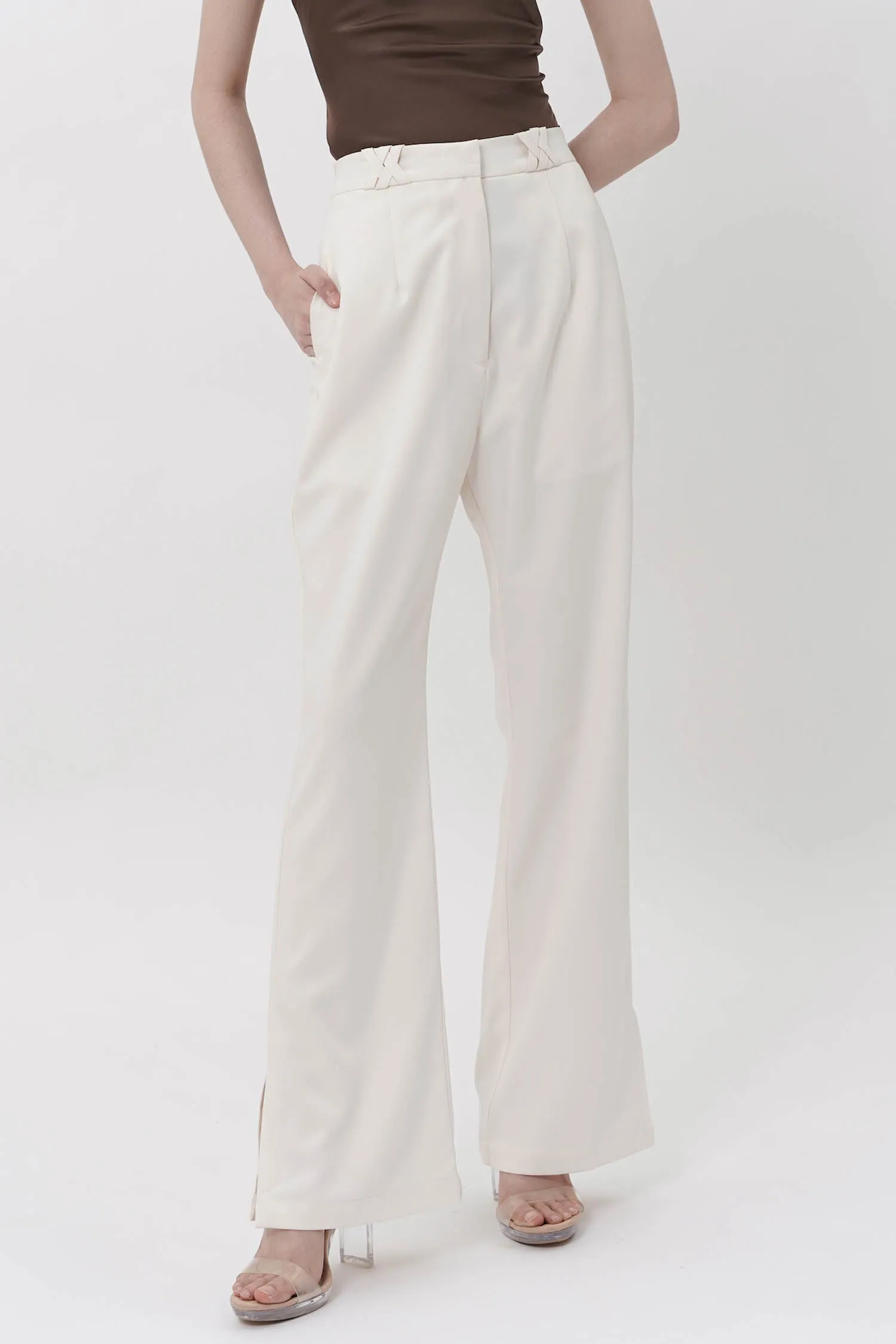 Nuo Trousers In Broken White