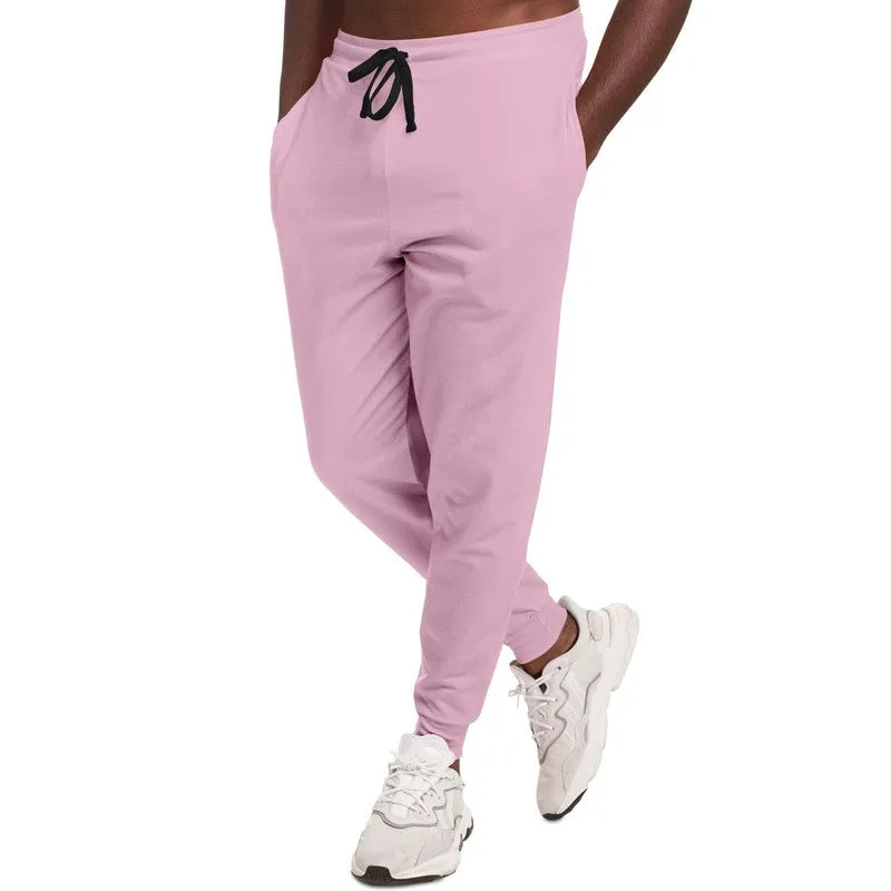 Pale Pastel Magenta Joggers | Unisex | with PLUS sizes | Bright Pale Pastel Magenta | C0M30Y0K0