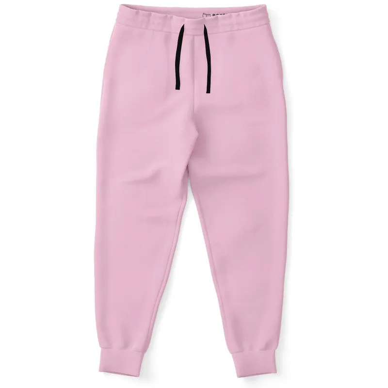 Pale Pastel Magenta Joggers | Unisex | with PLUS sizes | Bright Pale Pastel Magenta | C0M30Y0K0
