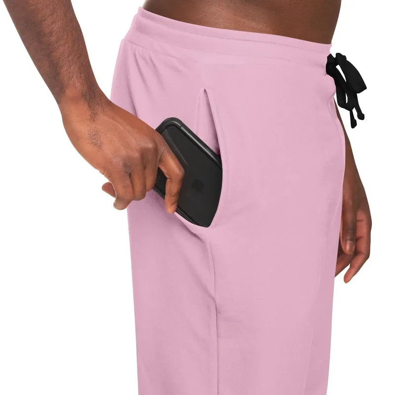Pale Pastel Magenta Joggers | Unisex | with PLUS sizes | Bright Pale Pastel Magenta | C0M30Y0K0