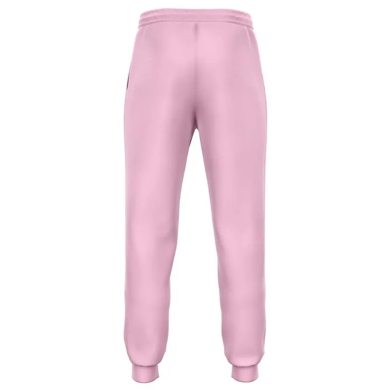 Pale Pastel Magenta Joggers | Unisex | with PLUS sizes | Bright Pale Pastel Magenta | C0M30Y0K0