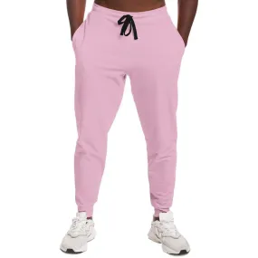 Pale Pastel Magenta Joggers | Unisex | with PLUS sizes | Bright Pale Pastel Magenta | C0M30Y0K0