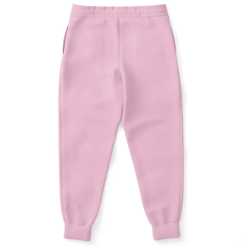 Pale Pastel Magenta Joggers | Unisex | with PLUS sizes | Bright Pale Pastel Magenta | C0M30Y0K0