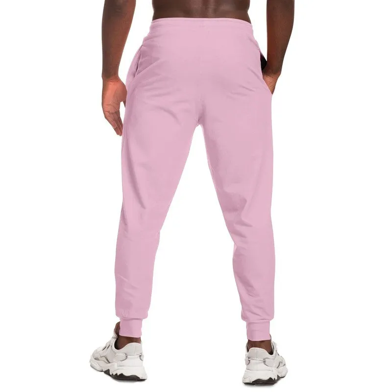 Pale Pastel Magenta Joggers | Unisex | with PLUS sizes | Bright Pale Pastel Magenta | C0M30Y0K0