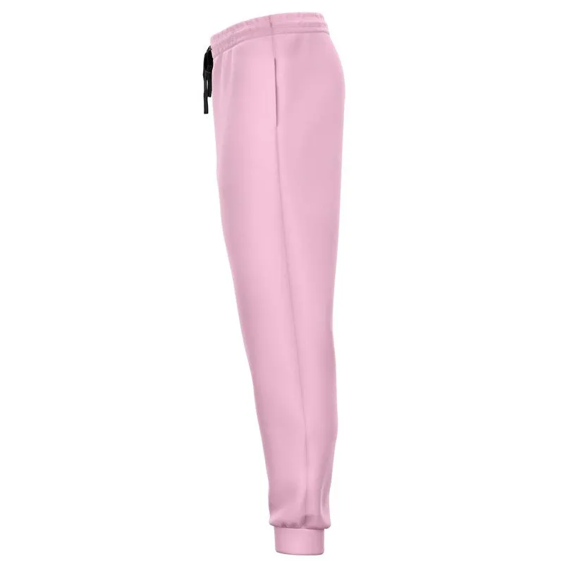 Pale Pastel Magenta Joggers | Unisex | with PLUS sizes | Bright Pale Pastel Magenta | C0M30Y0K0
