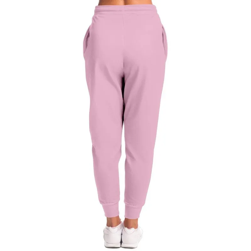 Pale Pastel Magenta Joggers | Unisex | with PLUS sizes | Bright Pale Pastel Magenta | C0M30Y0K0