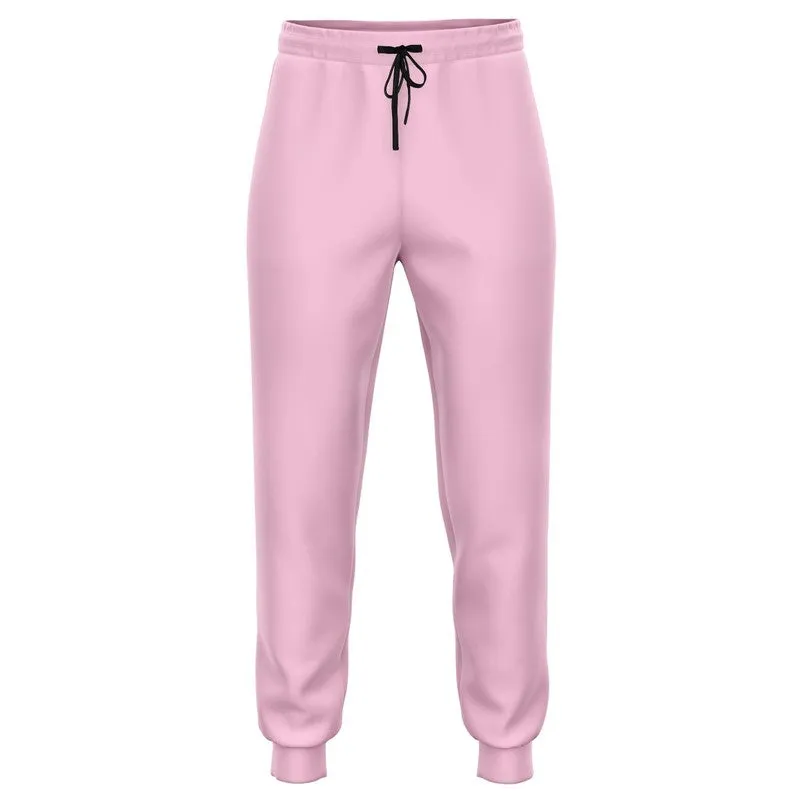 Pale Pastel Magenta Joggers | Unisex | with PLUS sizes | Bright Pale Pastel Magenta | C0M30Y0K0
