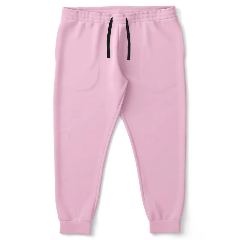 Pale Pastel Magenta Joggers | Unisex | with PLUS sizes | Bright Pale Pastel Magenta | C0M30Y0K0