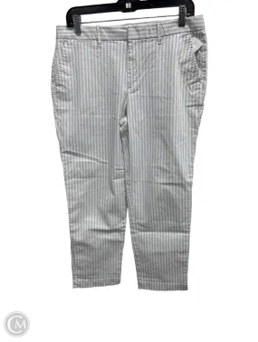 Pants Chinos & Khakis By Gap In Striped Pattern, Size: 8