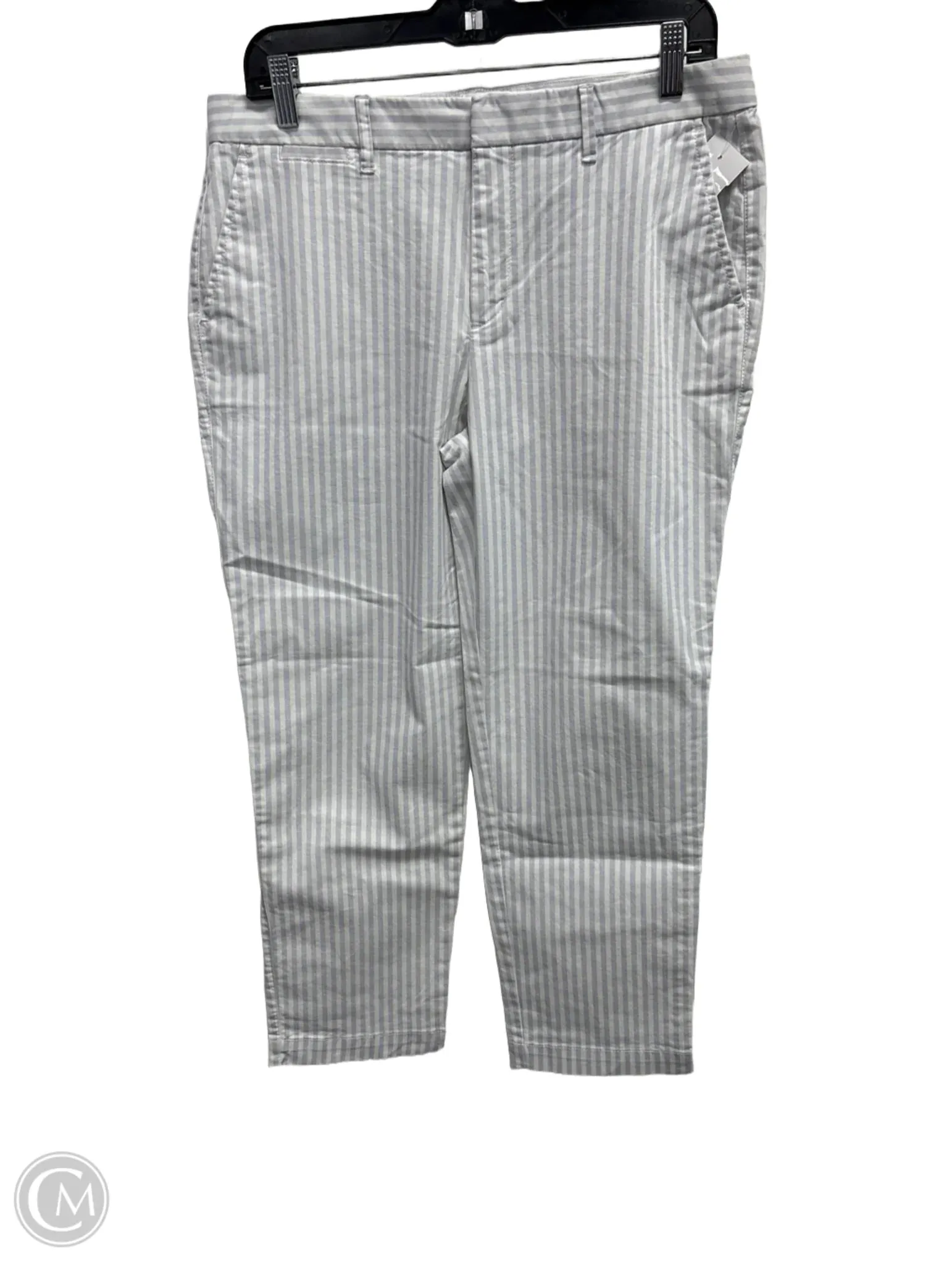 Pants Chinos & Khakis By Gap In Striped Pattern, Size: 8