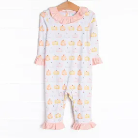 Pastel Pickins Ruffle Romper, Pink