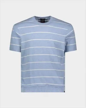 PAUL&SHARK FRESCO Striped Crew S/S T BLUE/WHITE