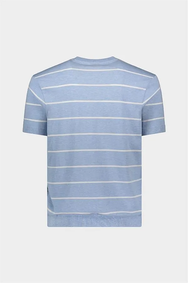 PAUL&SHARK FRESCO Striped Crew S/S T BLUE/WHITE