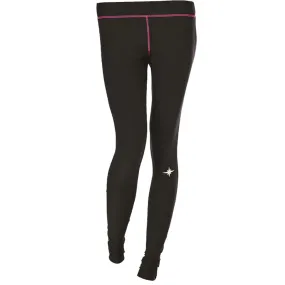 Polaris Womens Lightweight Base Layer Pants Black