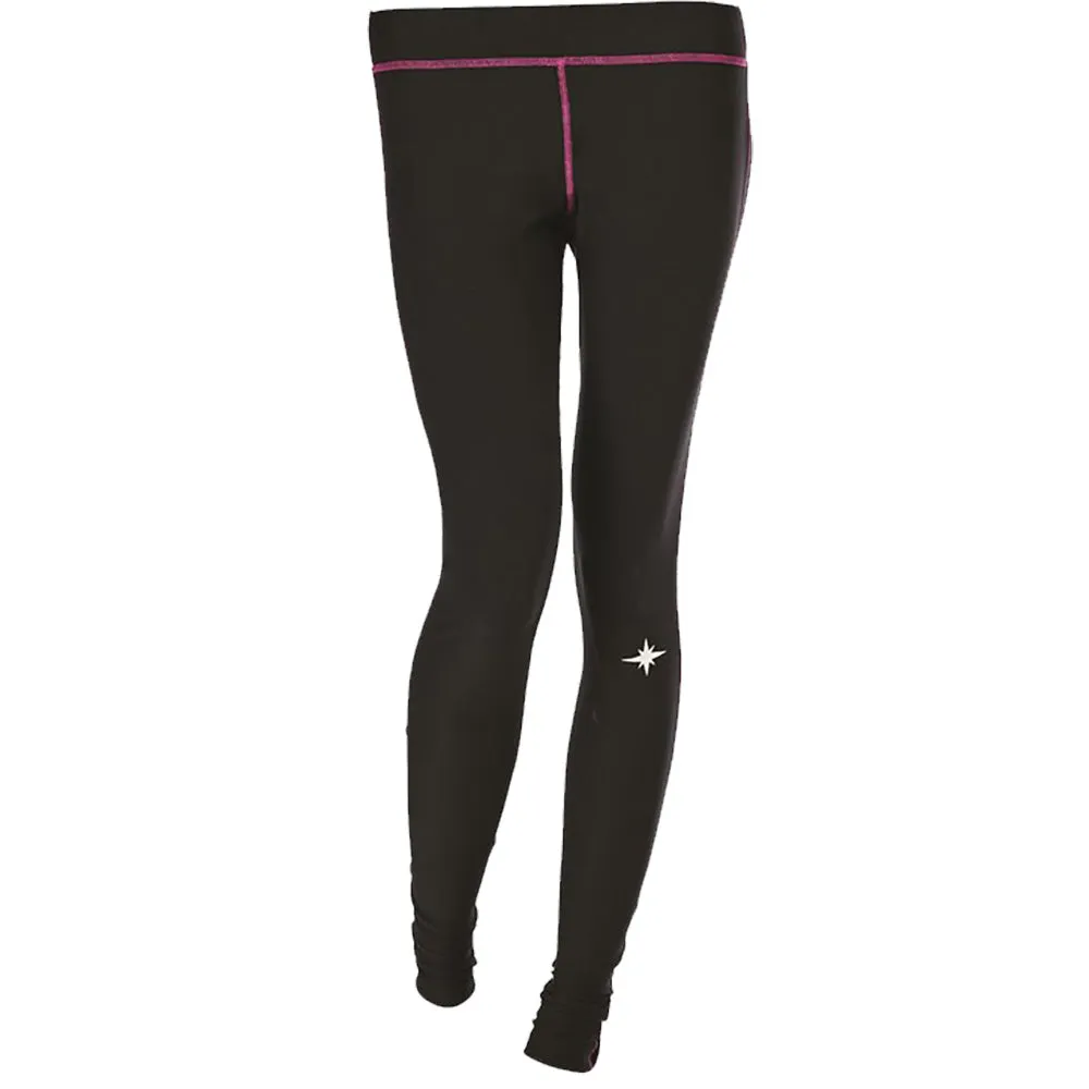 Polaris Womens Lightweight Base Layer Pants Black