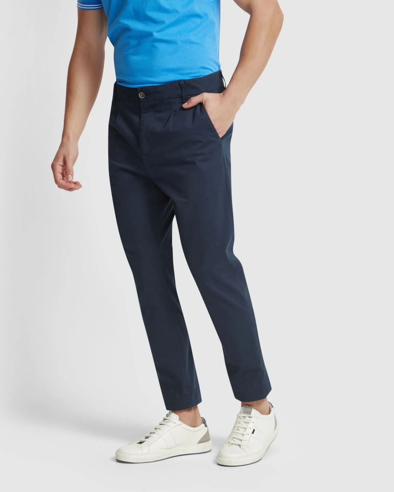 Ryan Organic Cotton Cuffed Chino