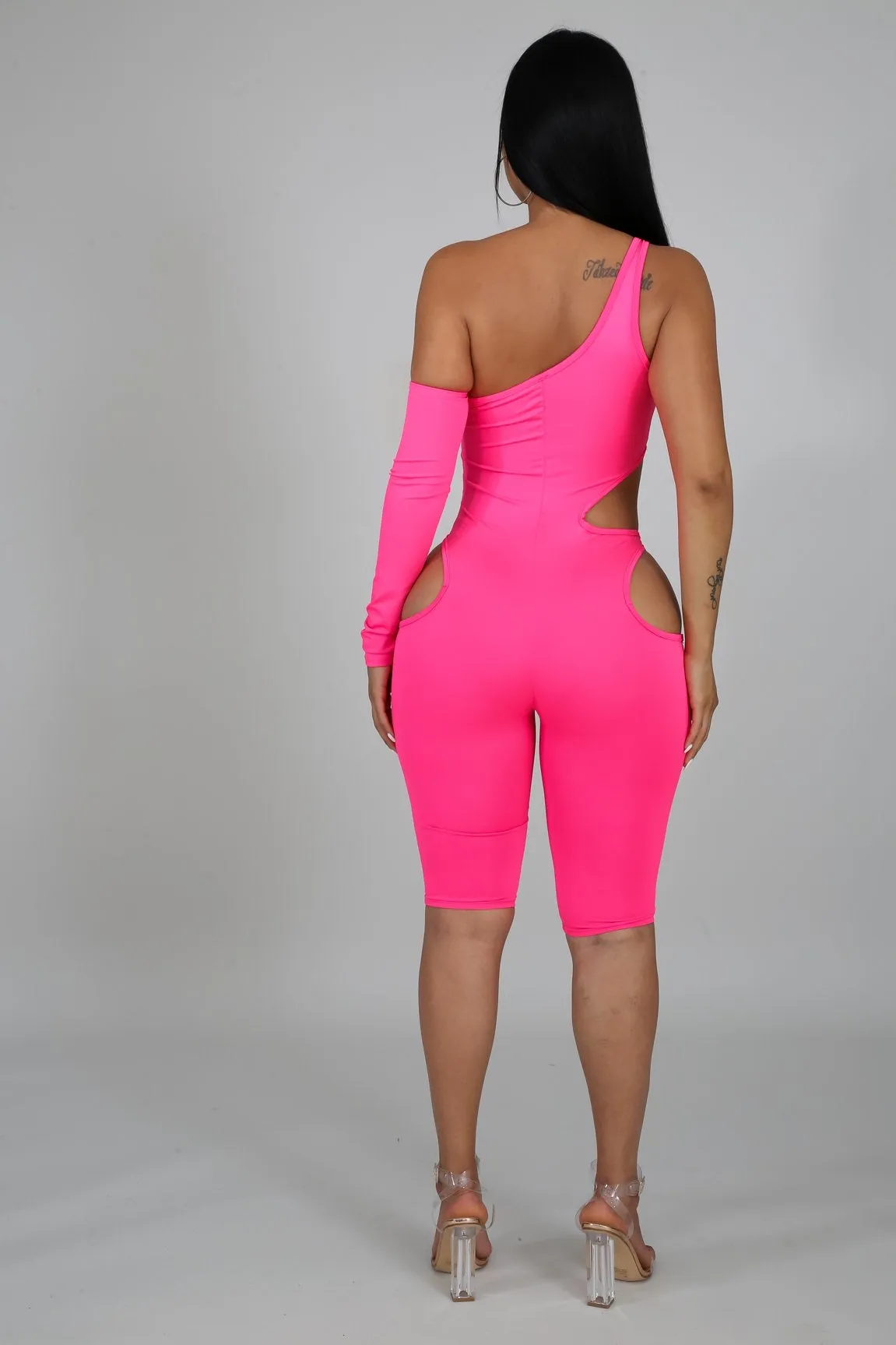 Sassy Mood Romper Pink