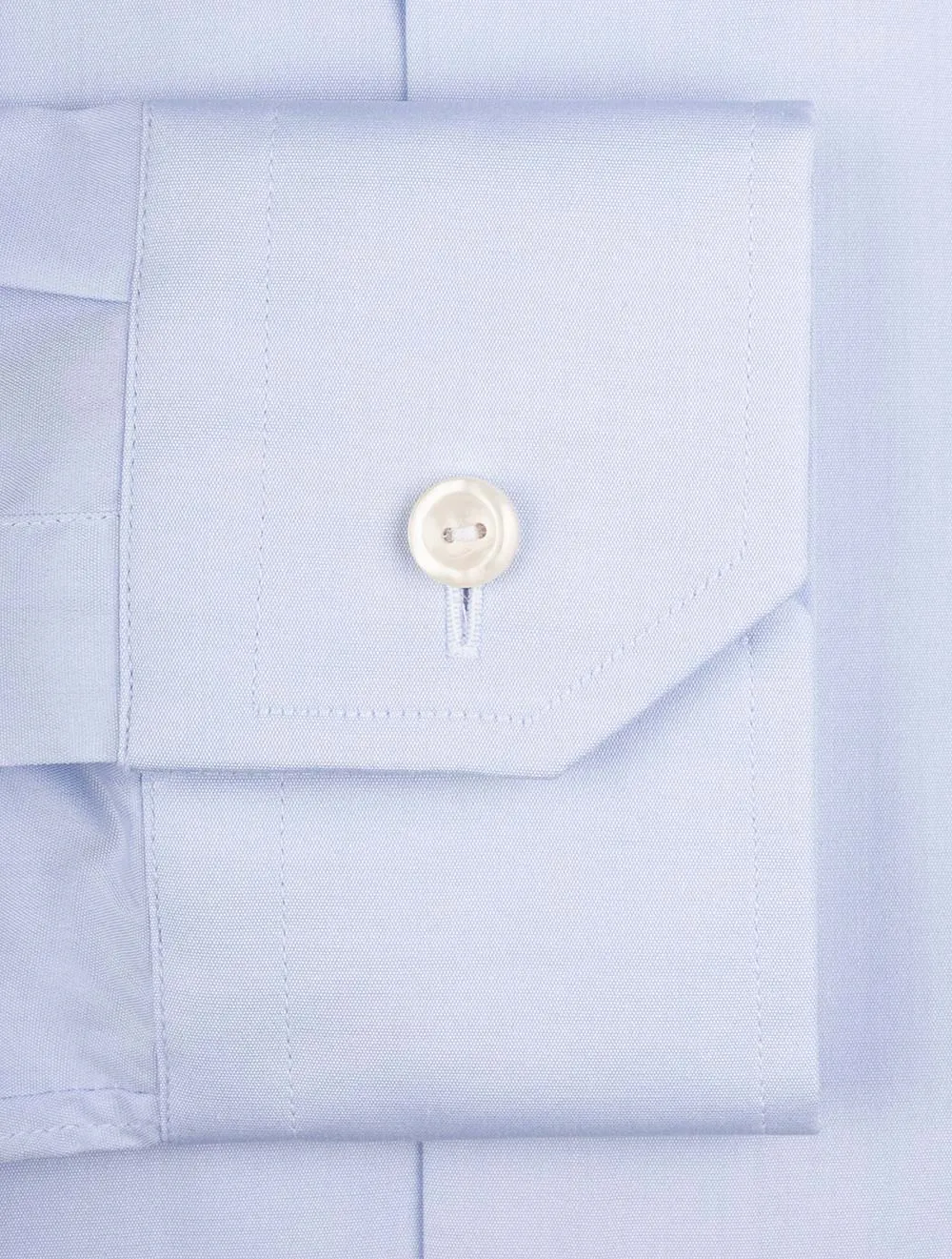 Slim Fit Extreme Cut Away Shirt Blue
