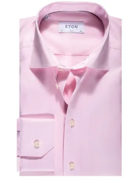 Slim Fit Single Cuff Shirt Pink