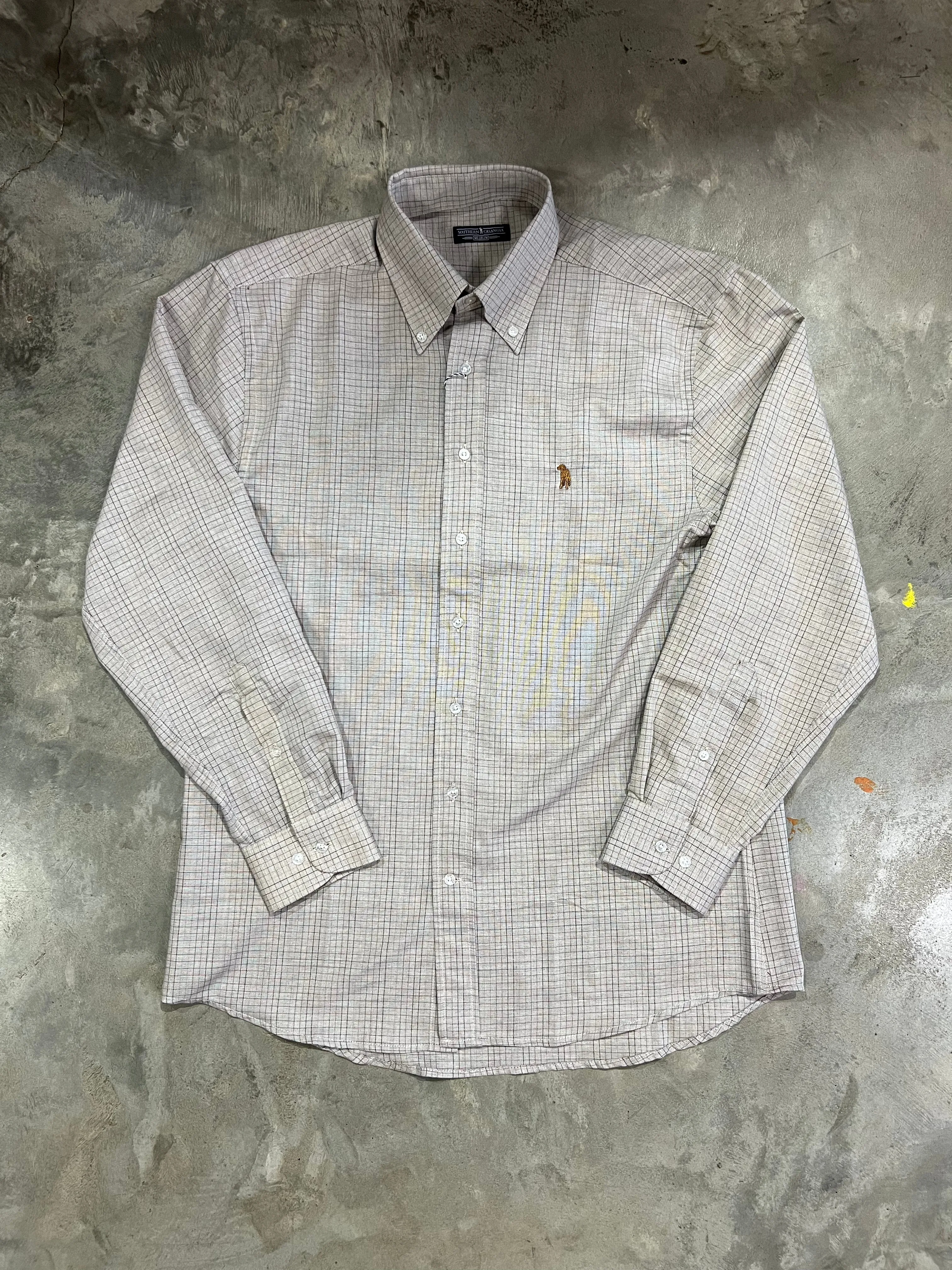 Southern Casanova Dusty Trail Check Button Down