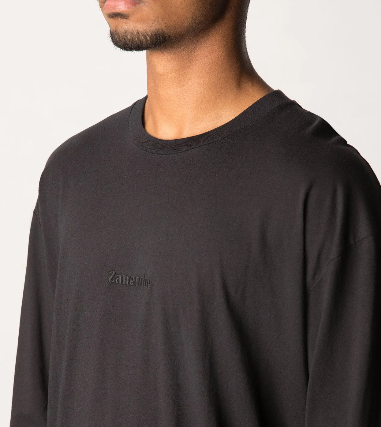 Sponsor Rugger LS Tee Black - Sale
