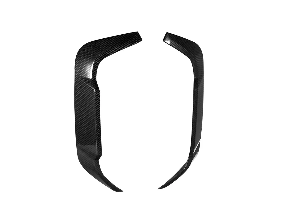 SQ-Aero Carbon Fiber Rear Bumper Vent Trim Set - F96 X6M