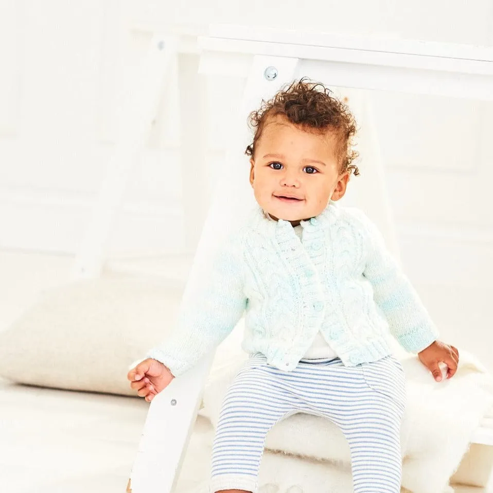 Stylecraft Baby DK Knitting Pattern 9900