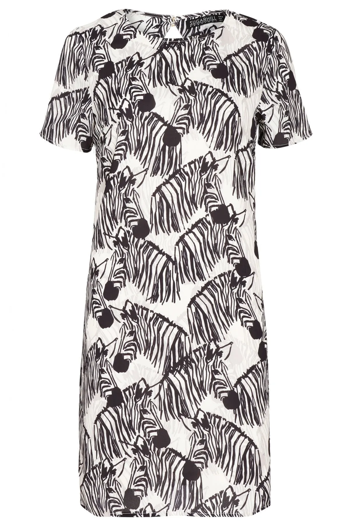 Sugarhill Boutique Women's Lara Zebra Party Tunic Dress