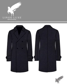 The Stately Overcoat | Rich Navy