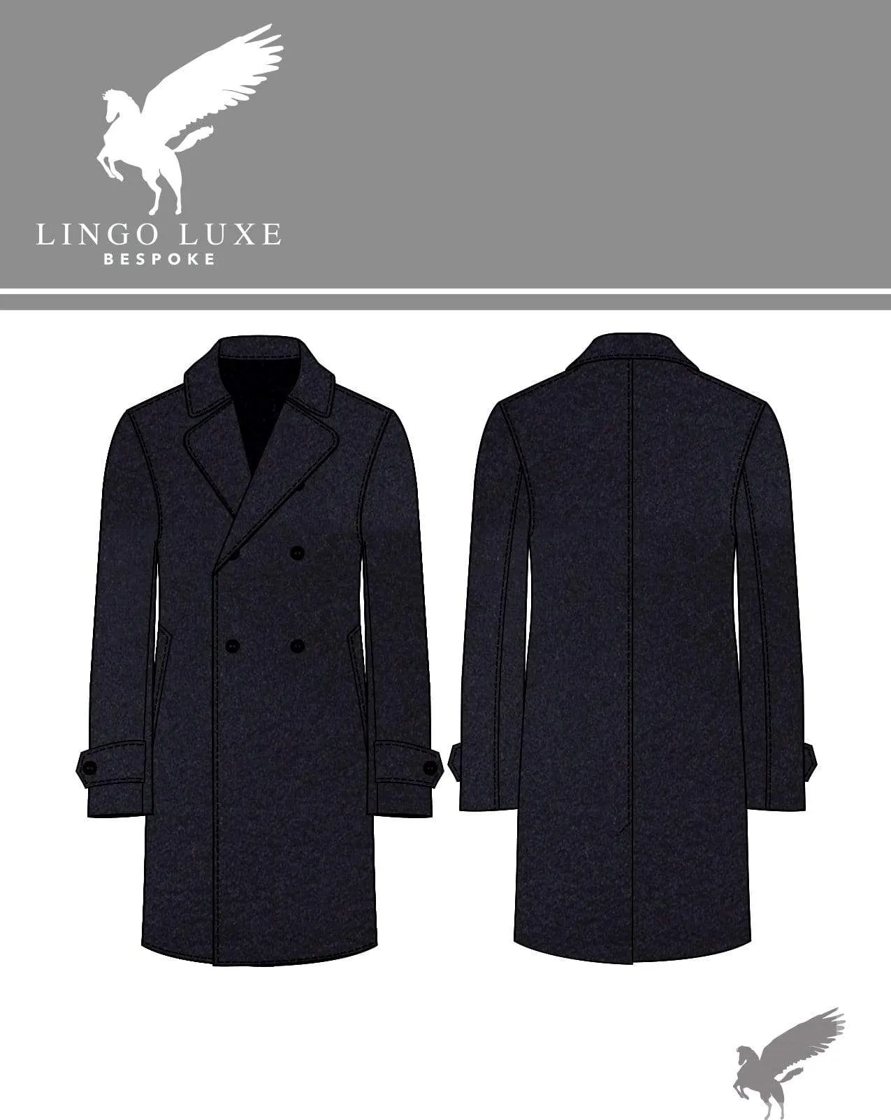 The Stately Overcoat | Rich Navy
