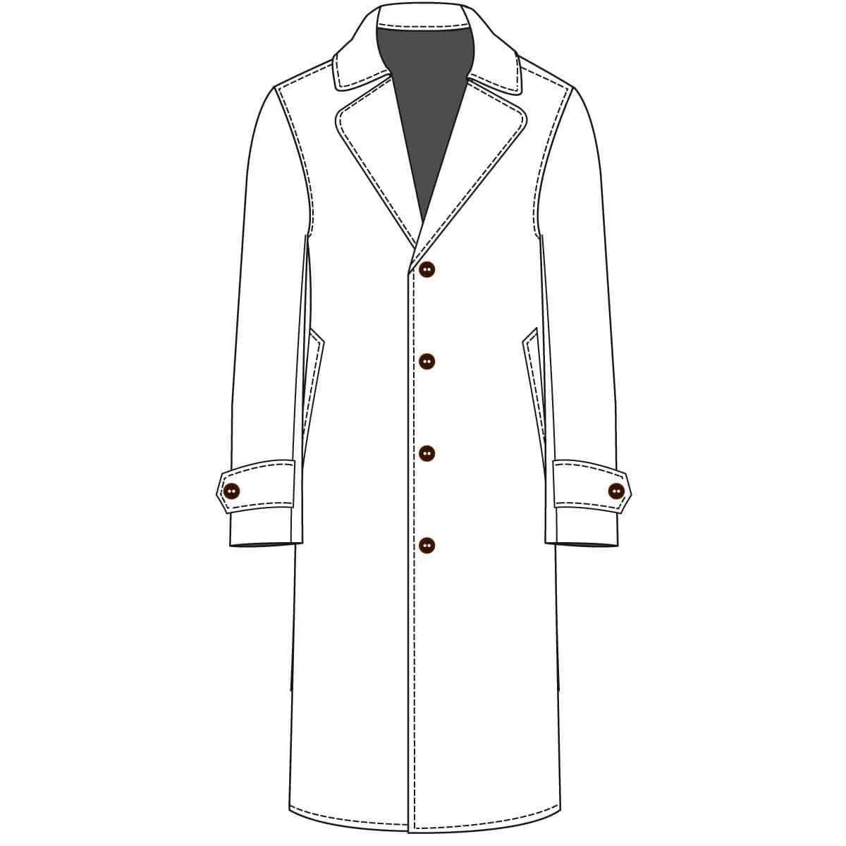 The Stately Overcoat | Rich Navy