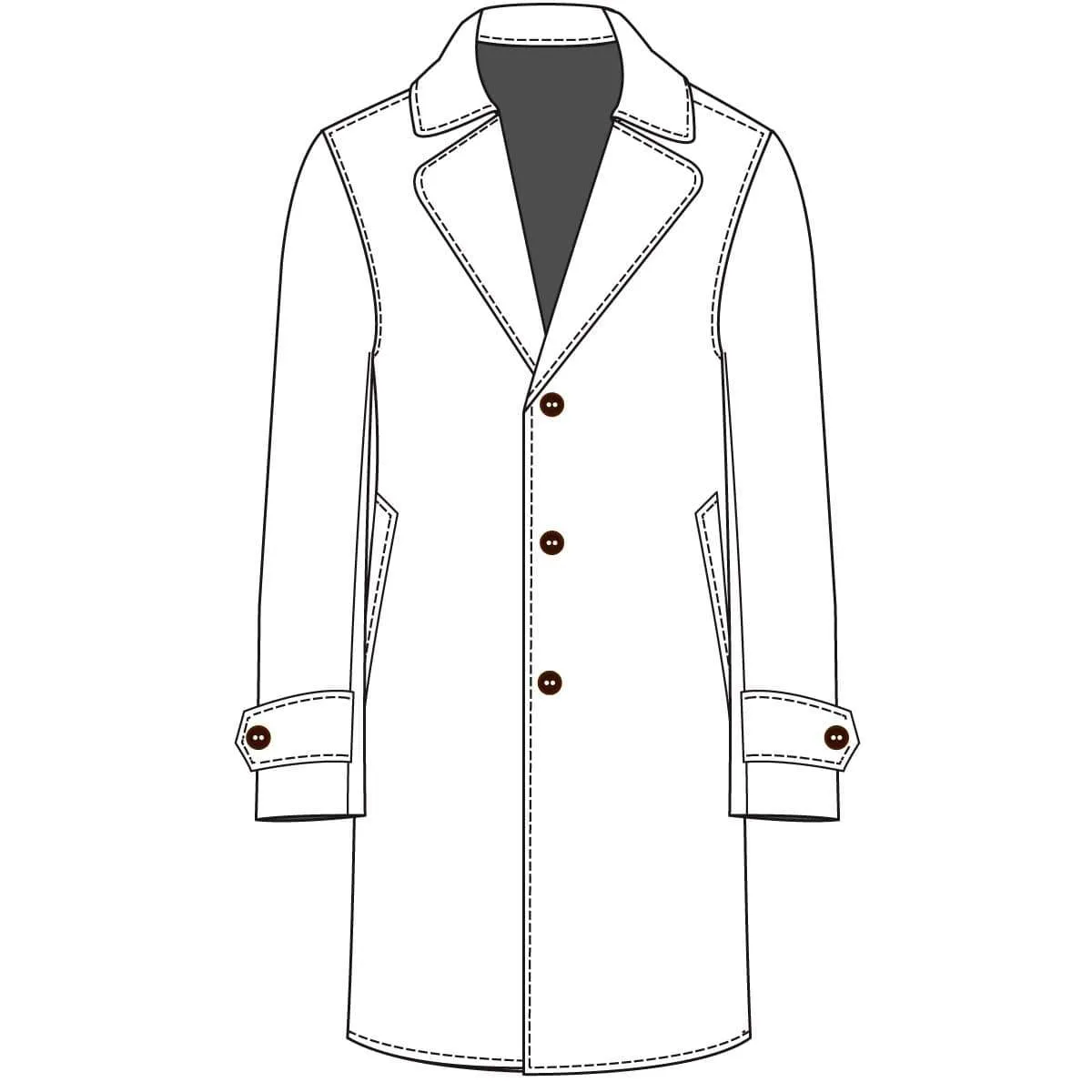 The Stately Overcoat | Rich Navy
