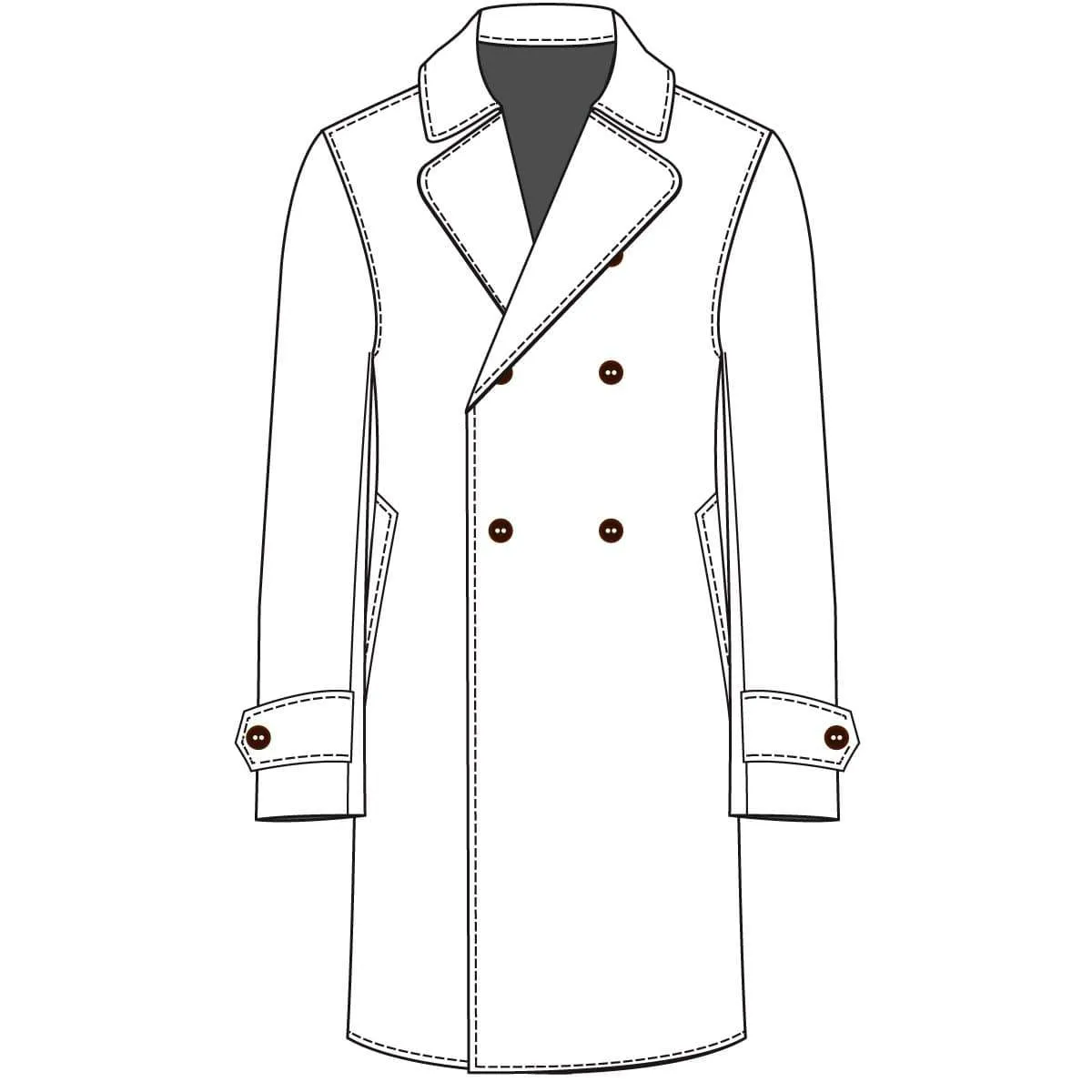 The Stately Overcoat | Rich Navy