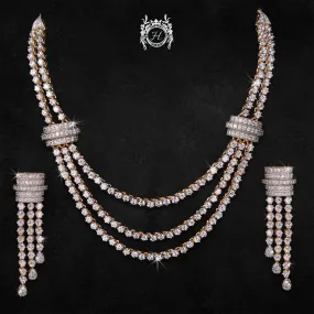 Three Layer Necklace Set