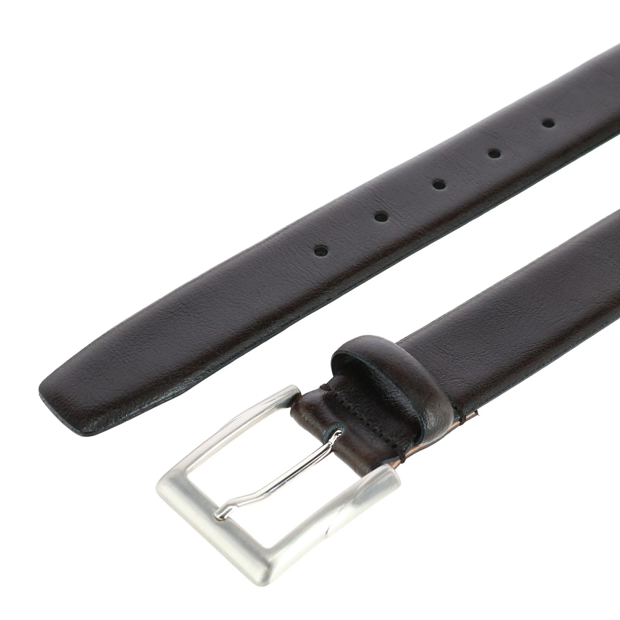 Trafalgar Men's Rafferty Italian Leather Dress Belt