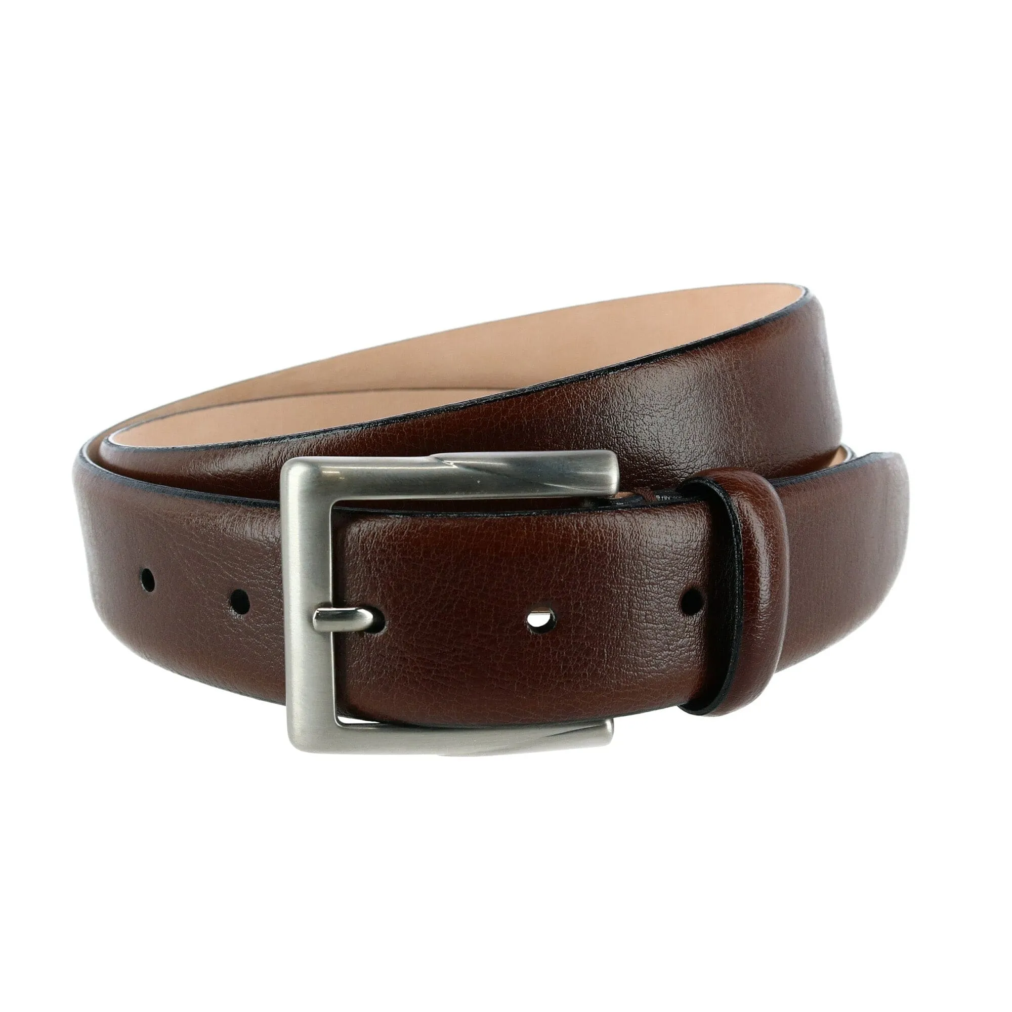 Trafalgar Men's Rafferty Italian Leather Dress Belt