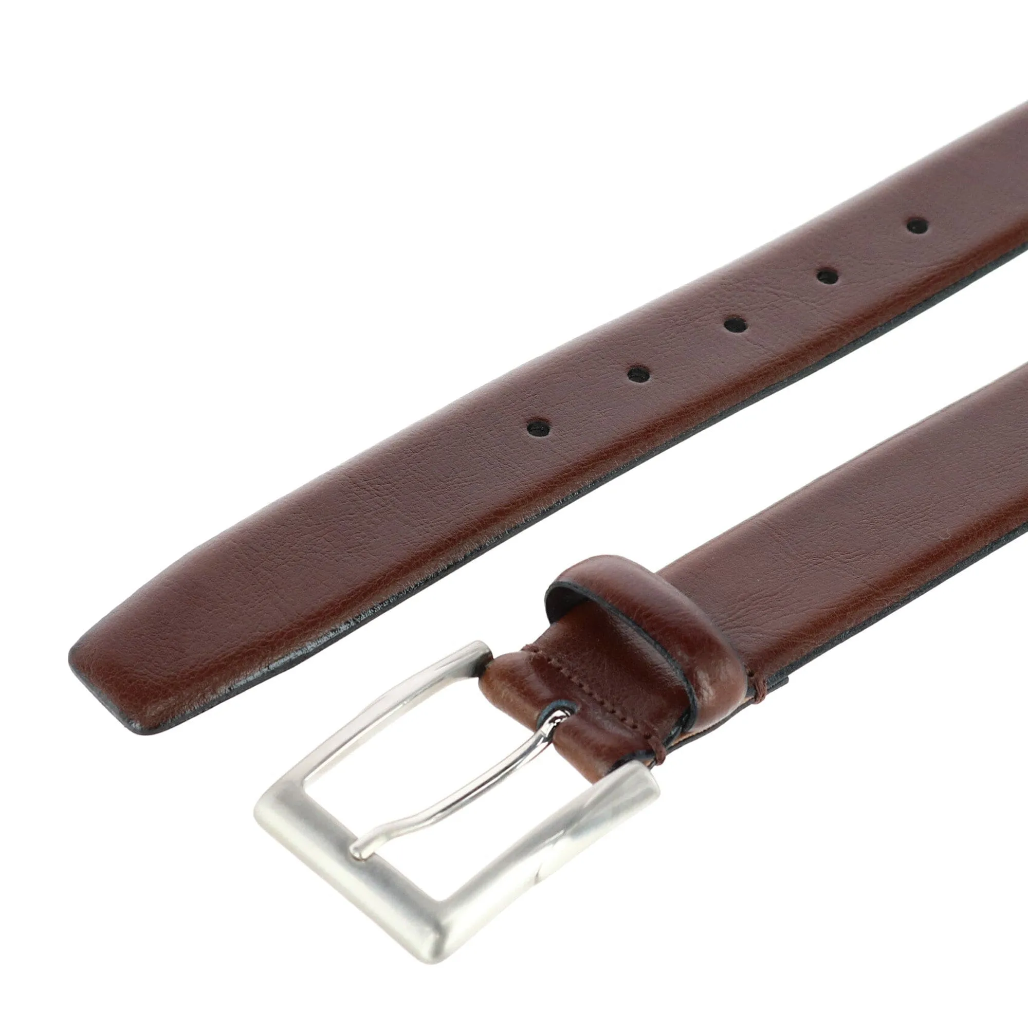 Trafalgar Men's Rafferty Italian Leather Dress Belt
