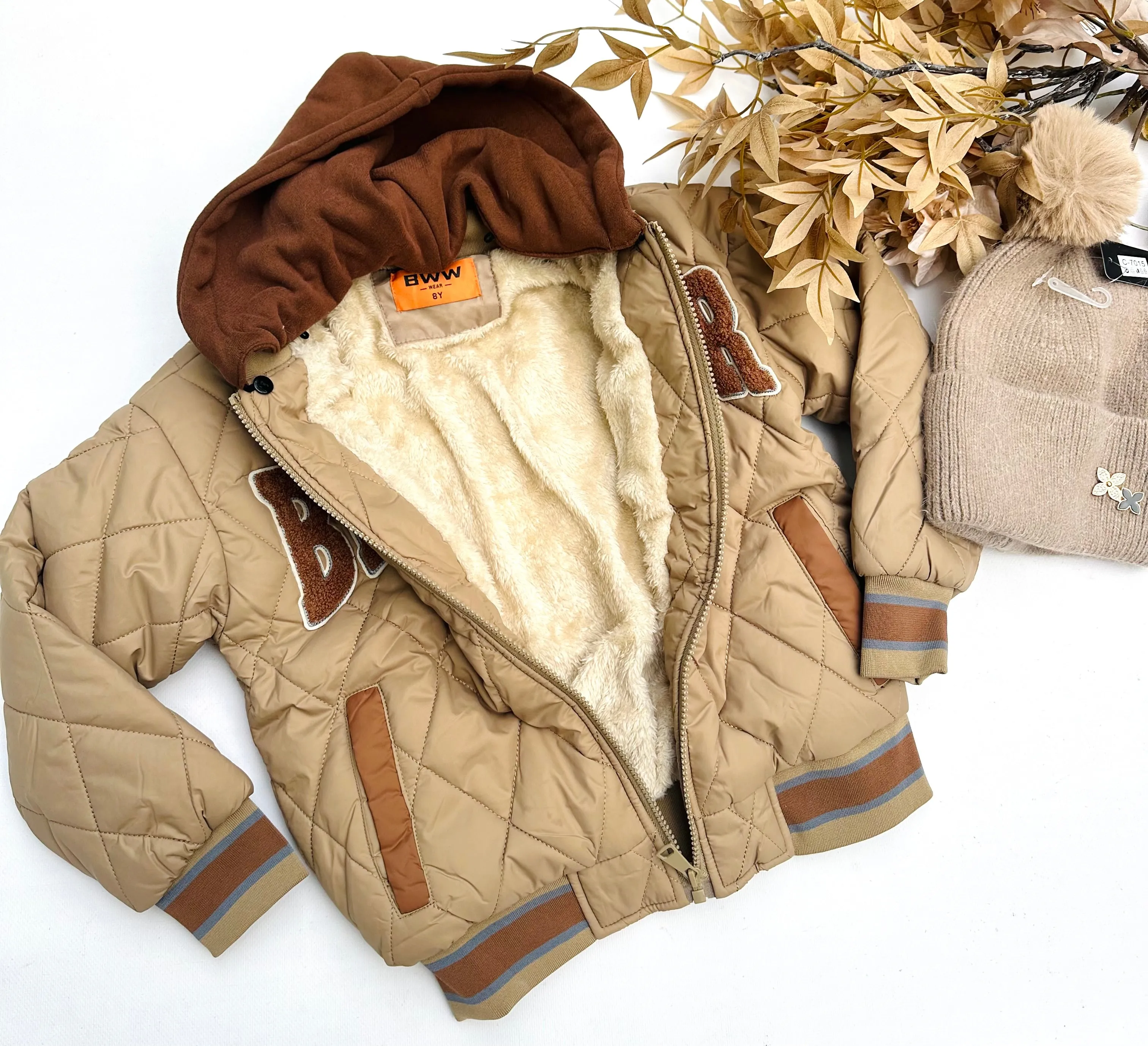 Unisex winter bomber jacket