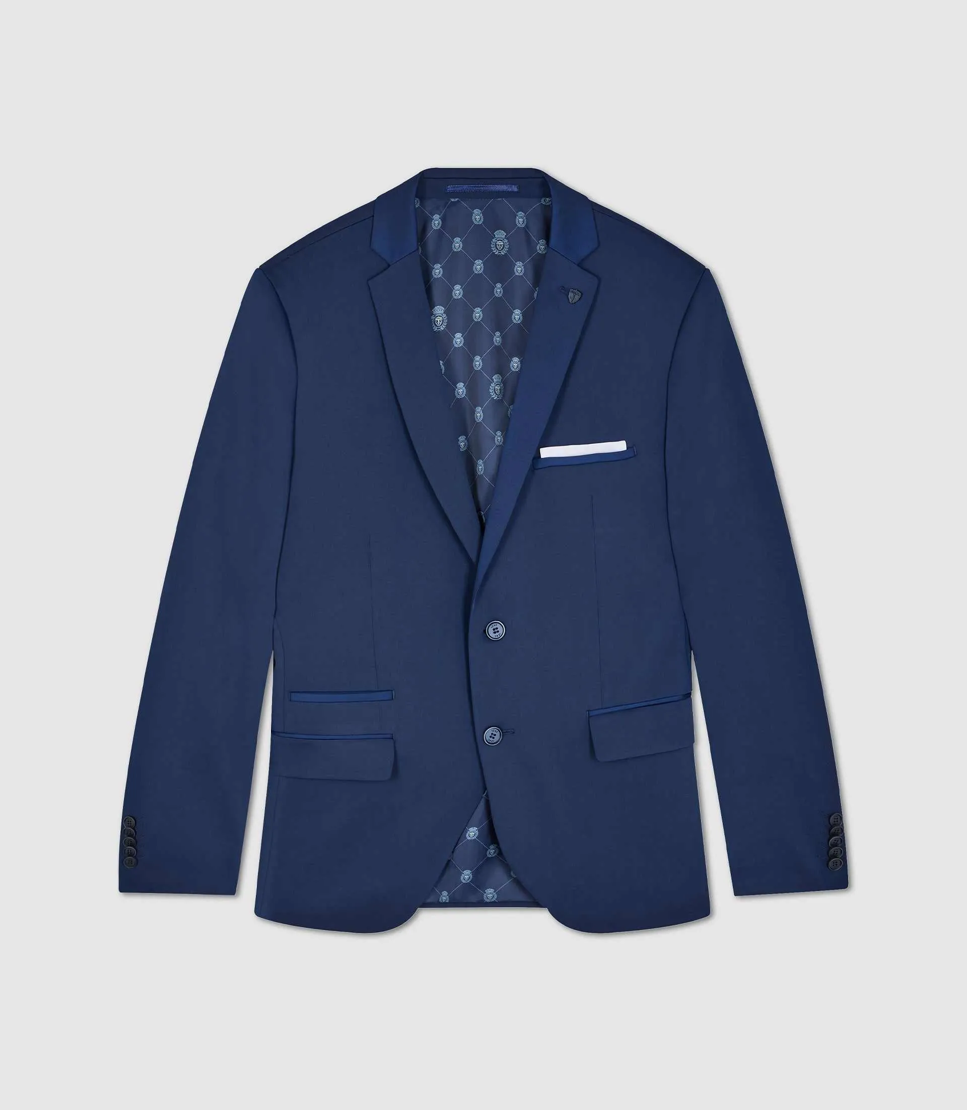 Veste ville 2 boutons bleu "Cionac"